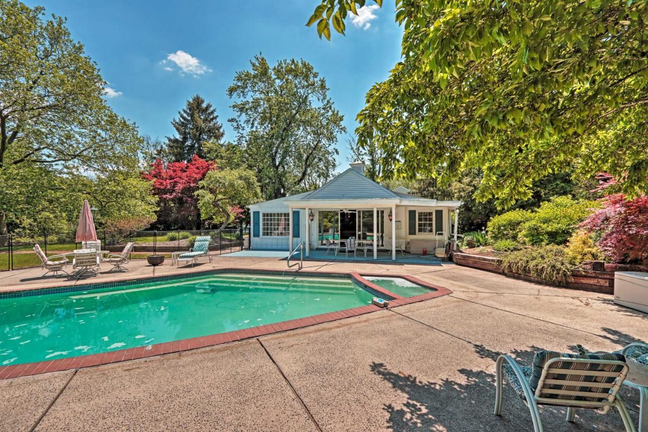 Morgan Hughes Homestead With Game Room And Pool! Lansdale Exterior photo